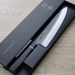 senzo-g210-sgt-2 仙藏 牛刀 210mm SG strix粉末鋼 黑打鎚目