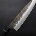 senzo-g210-sgt-5 仙藏 牛刀 210mm SG strix粉末鋼 黑打鎚目
