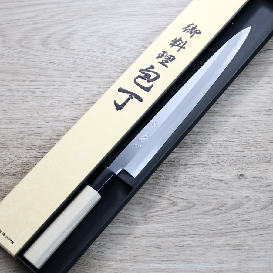 sgi-y270-2-1 田中義一 柳刃 270mm 白紙鋼/付鞘