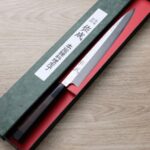 佑成 柳刃 240mm SRS13粉末鋼 大馬士革