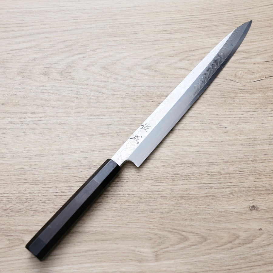 佑成 柳刃 270mm SRS13粉末鋼 大馬士革