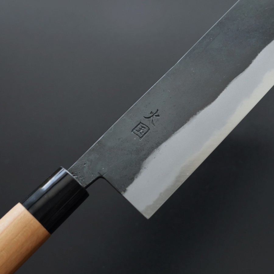 syukihiro-nakiri180-3 境志泰 火國 菜切 180mm 白紙鋼 黑打