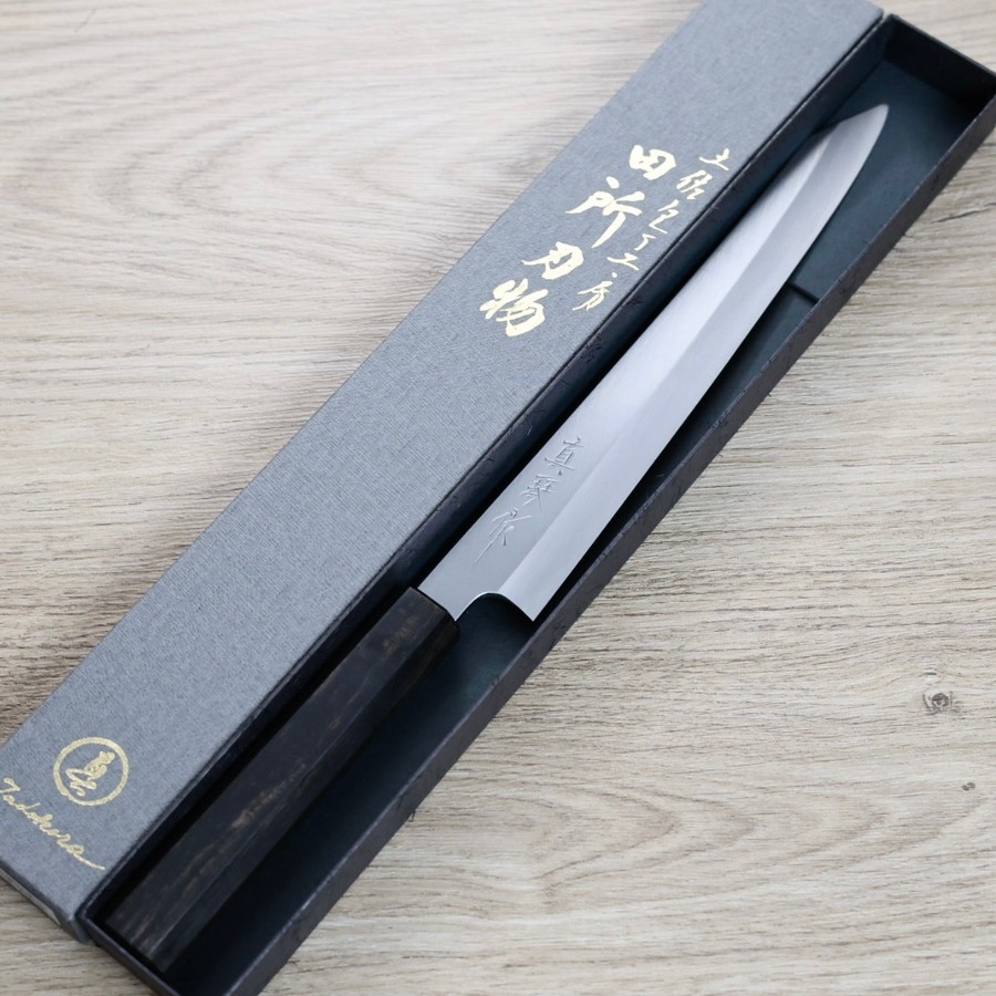 tadokoro-kj240-s3-2 田所真琴 切付筋引 240mm 銀三鋼