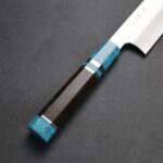 田所真琴 薄刃 180mm 銀三鋼 藍松石黑檀柄