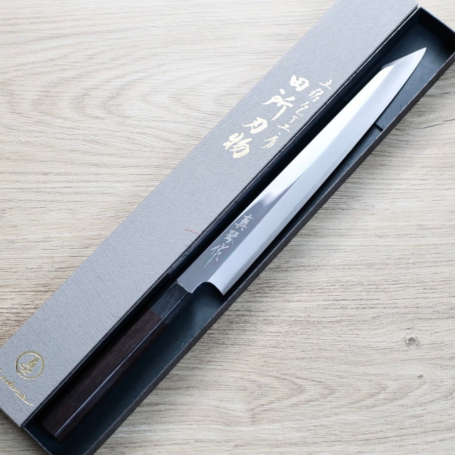 田所真琴 切付柳刃 270mm 白紙鋼 鏡面