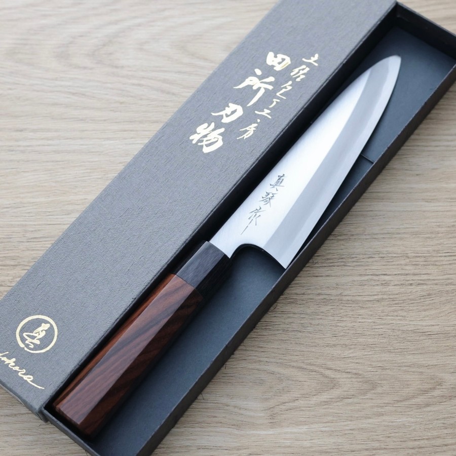 田所真琴 原創出刃 165mm<br>白紙鋼
