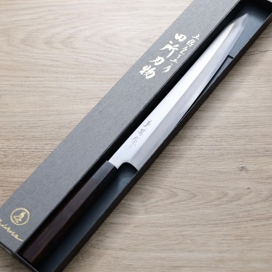 田所真琴 切付柳刃 300mm 銀三鋼