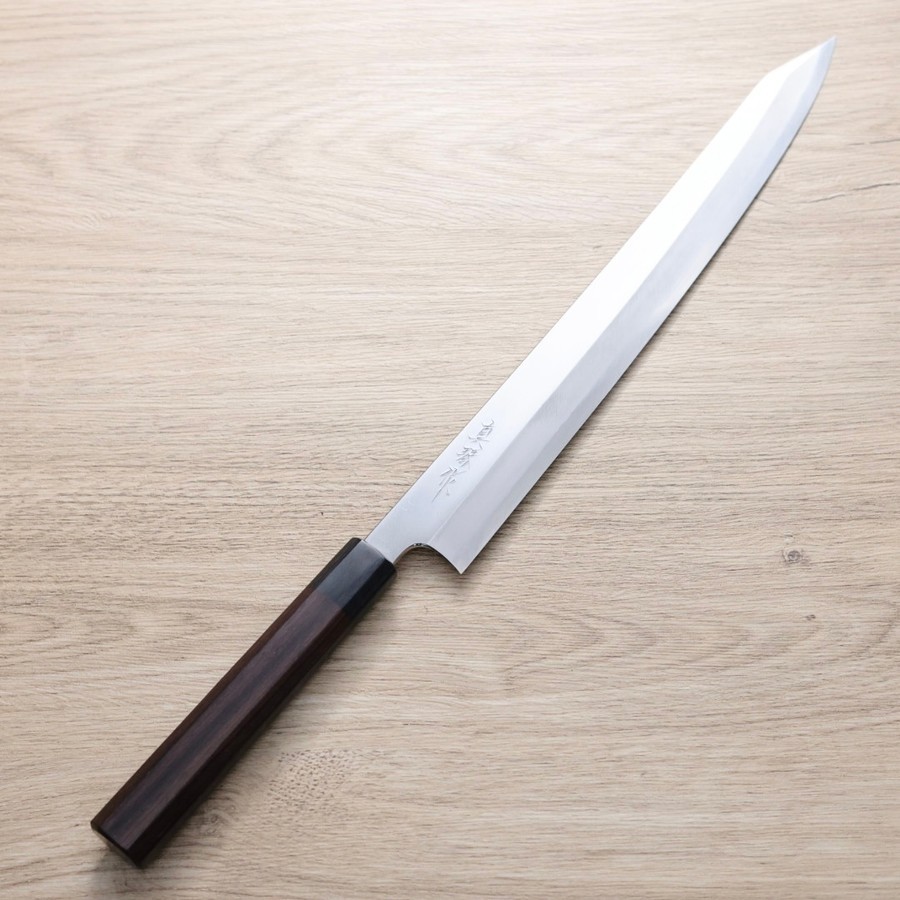 tadokoro-sk330-s3-1 田所真琴 切付柳刃 330mm<br>銀三鋼