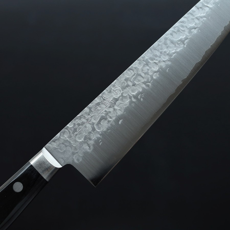 takamura-gyuto-vg10-5 高村刃物 牛刀 210mm VG10 鎚目