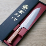 高村刃物 三德刀 170mm Chromax 鎚目