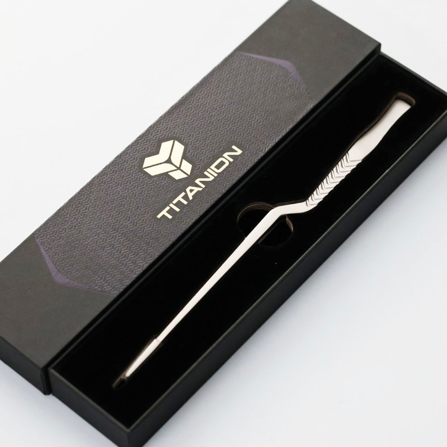 titanion-bolt-5 TITANION BOLT 鈦合金 料理用閃電擺盤夾 200mm