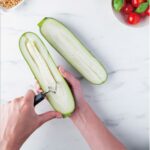 【TRIANGLE德國三角牌】蔬果大取芯器12cm(大黃瓜去核 去籽 挖孔器 水果去籽器)