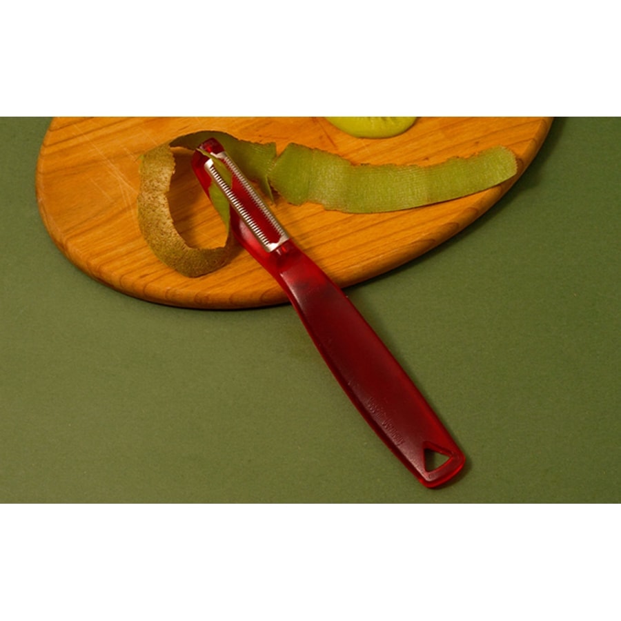 【TRIANGLE德國三角牌】垂直式削皮器(平刀橘色/黑色)(鋸齒紅色)