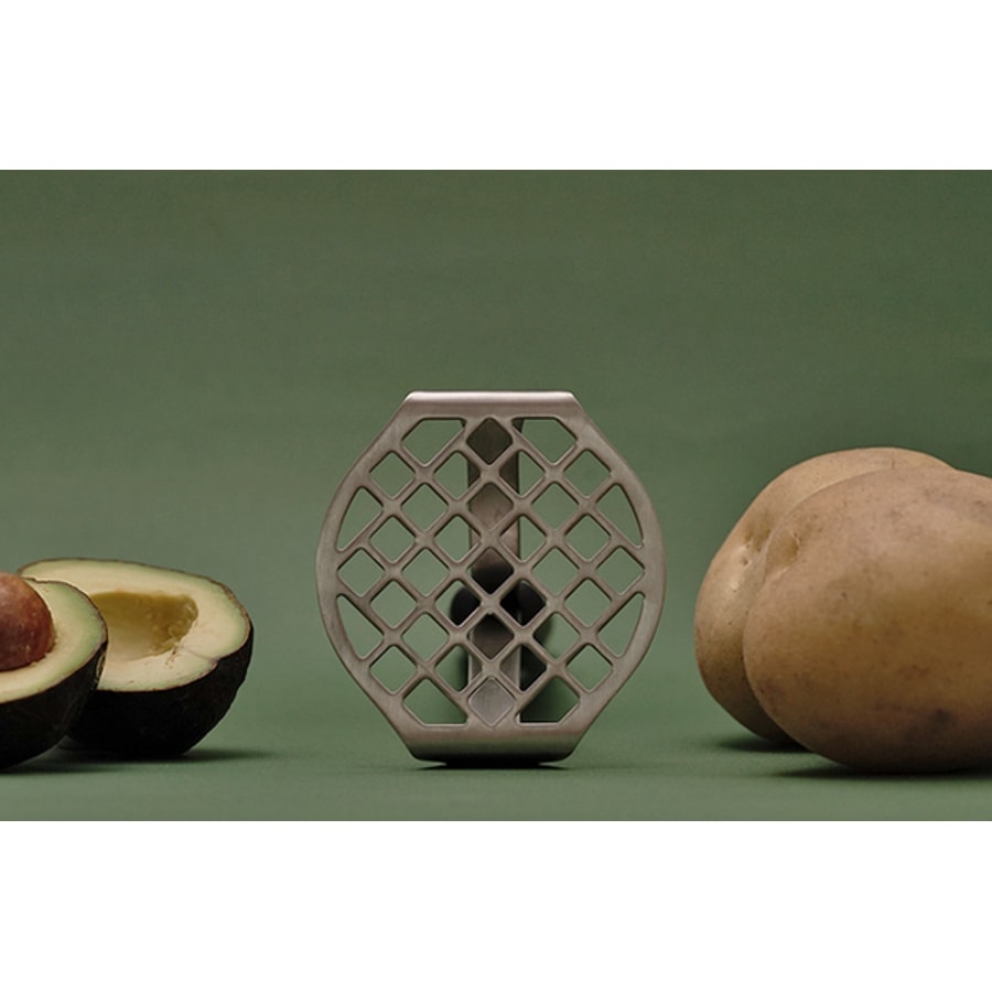 【TRIANGLE德國三角牌】不鏽鋼馬鈴薯搗碎器(酪梨 馬鈴薯 山藥 南瓜)扎實好施力高質感用一輩子沒問題