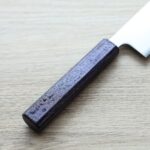 tsunehisa-kgyuto-210sk1-3 恆久 切付牛刀 210mm 白紙鋼 樫紫柄