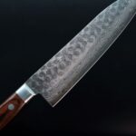tsunehisa-s180-vg10t-4 恆久 三德 180mm VG10鋼 墨流鎚目 洋柄
