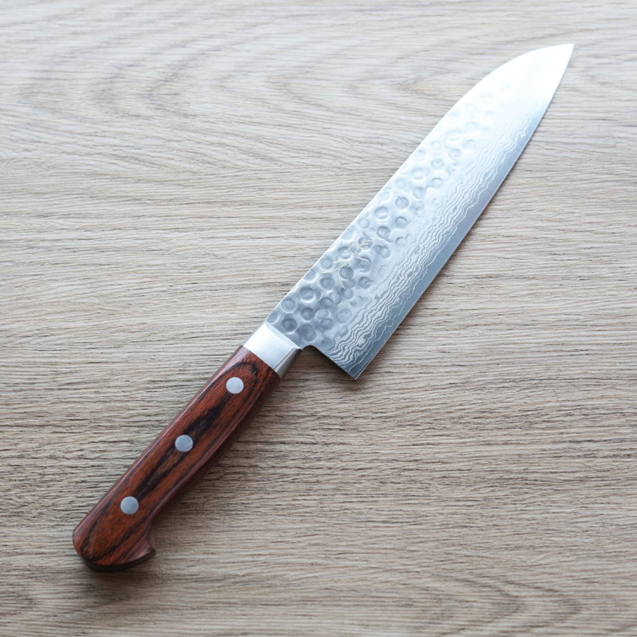 tsunehisa-s180-vg10t 恆久 三德 180mm VG10鋼 墨流鎚目 洋柄