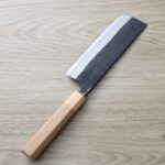 山本打刃物 菜切 165mm 青紙鋼 黑打