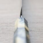 山脇刃物/鄉右馬允義弘 切付柳刃<br>300mm 銀三綱 鏡面血流