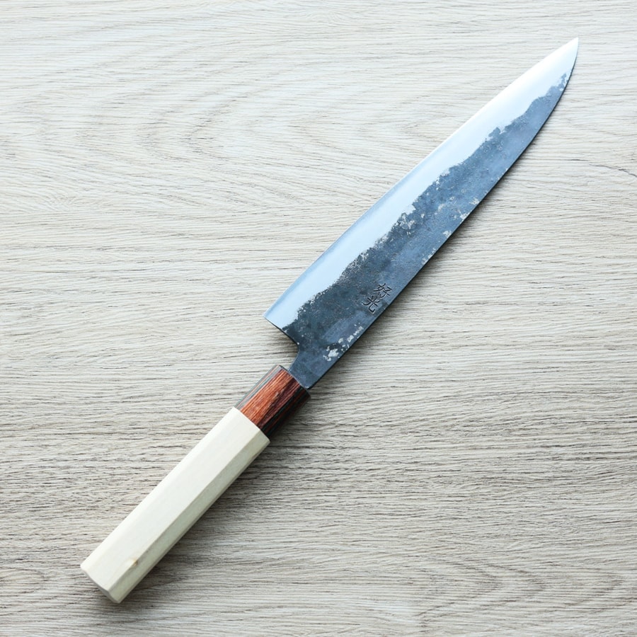 好光 牛刀 210mm 白紙鋼 黑打
