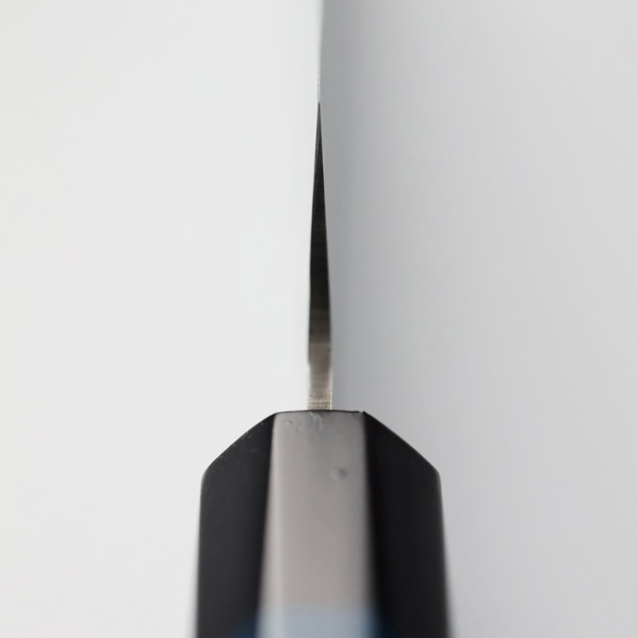 ai-bn180-vg10-5 藍包丁 新萬能刀 180mm VG10鋼 鎚目 大馬士革