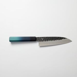 ai-s170-mv 藍包丁 三德 170mm 鉬釩鋼 黑打鎚目