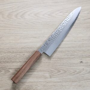 hatukokoro-g240-vg10-dt 初心 牛刀 240mm VG10鋼 大馬士革鎚目