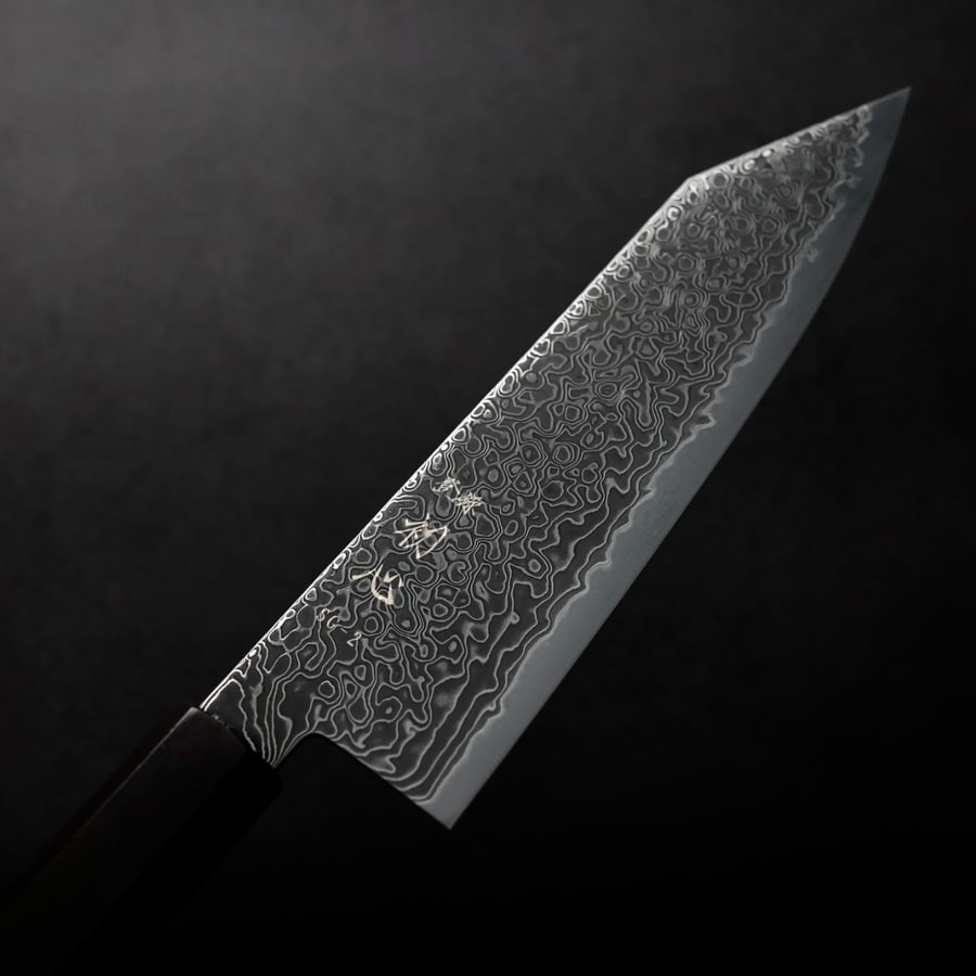 初心 流冰 文化 180mm<br>SG2鋼 黑染大馬士革:圖片 5