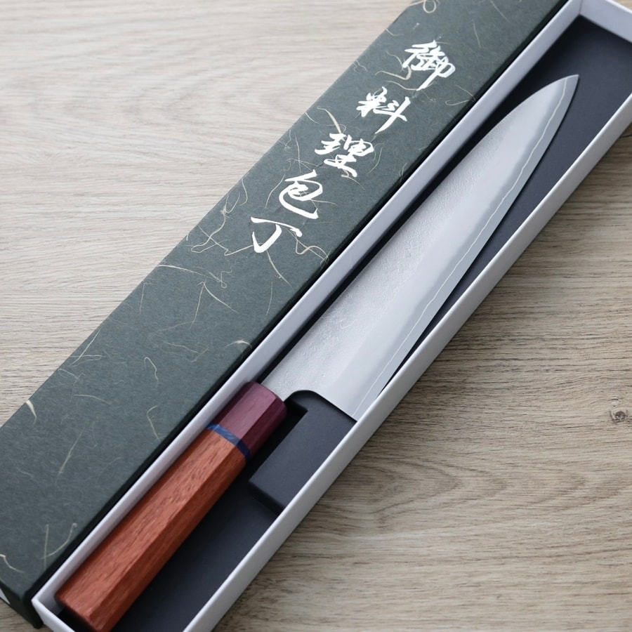 初心x吉金刃物 牛刀 240mm<br>SKD高速鋼 梨地:圖片 2