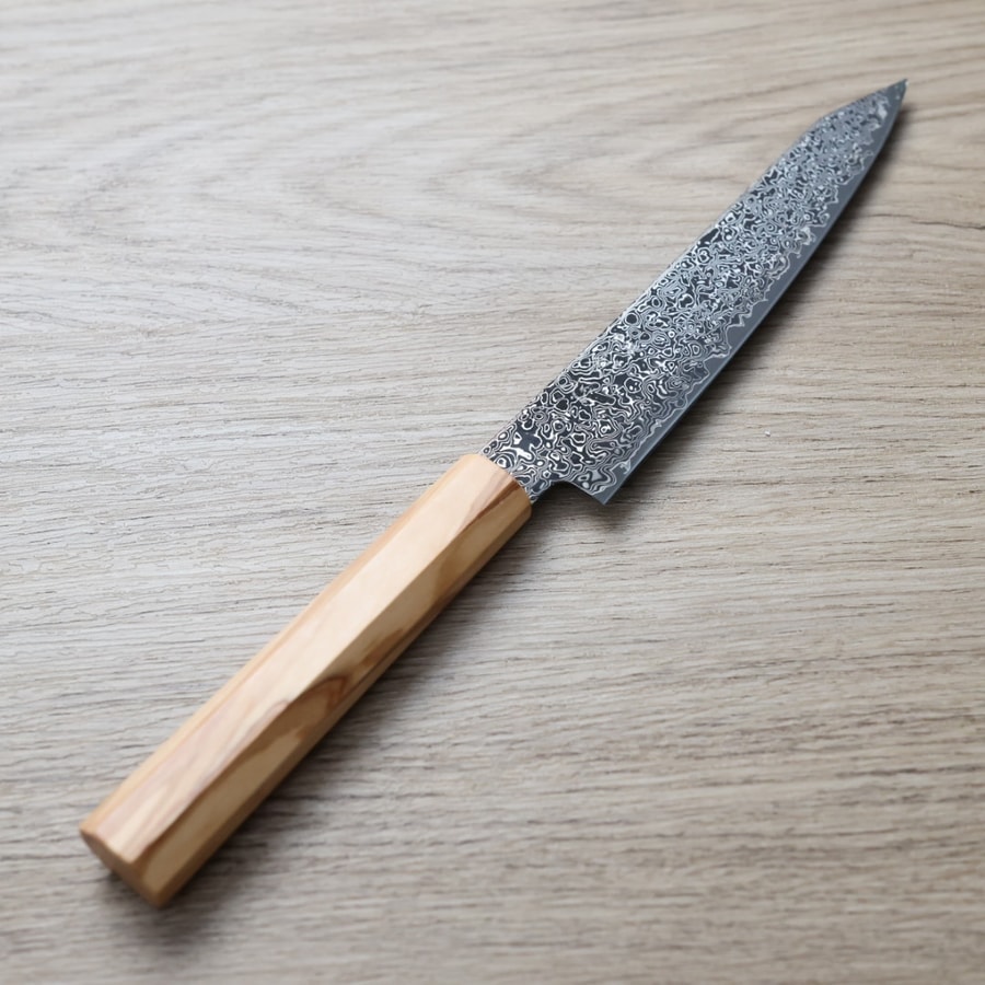 初心 細冰 切付蔬果 150mm SG2鋼 大馬士革