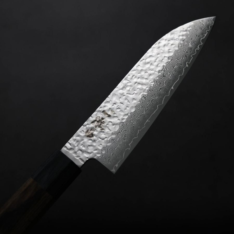 一徹 小三德 130mm VG10鋼 33層鎚目大馬士革:圖片 5