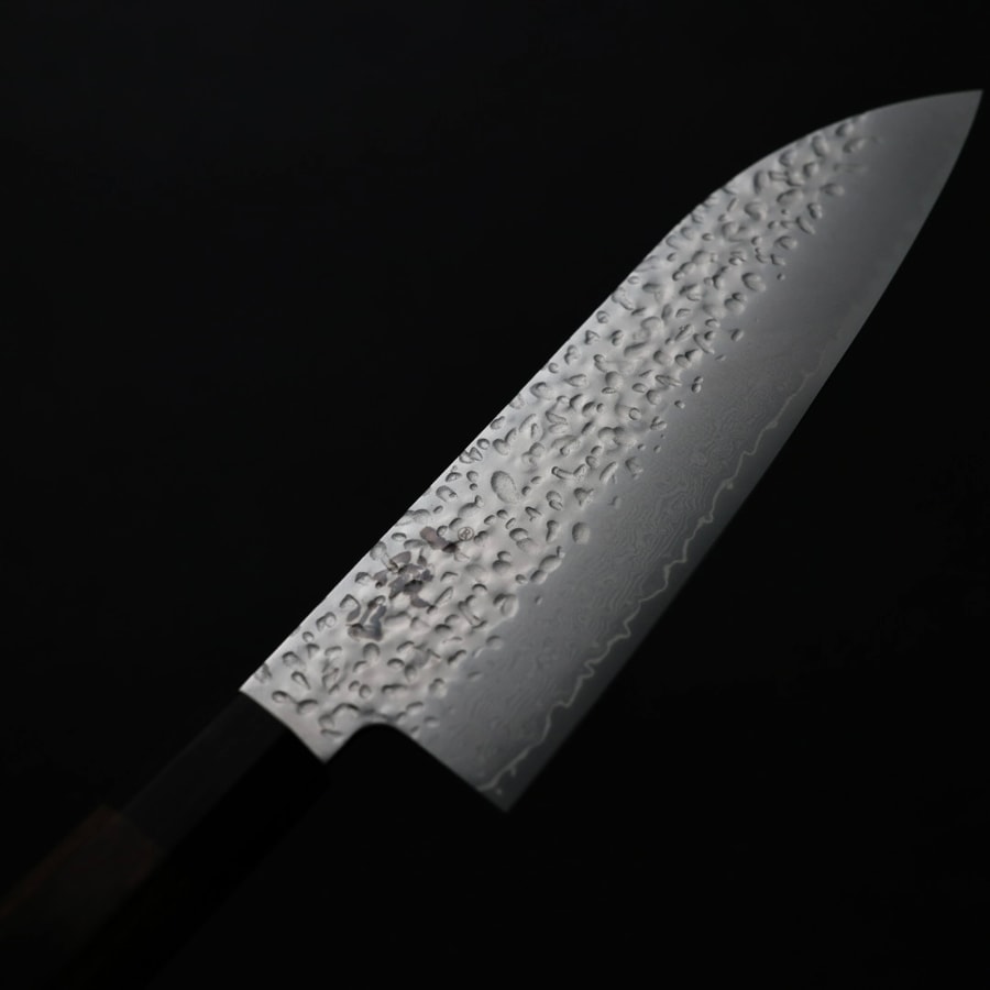 一徹 三德 150mm VG10鋼 33層鎚目大馬士革:圖片 5