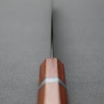加藤義実 文化 170mm VG10鋼 彩虹黑染大馬士革