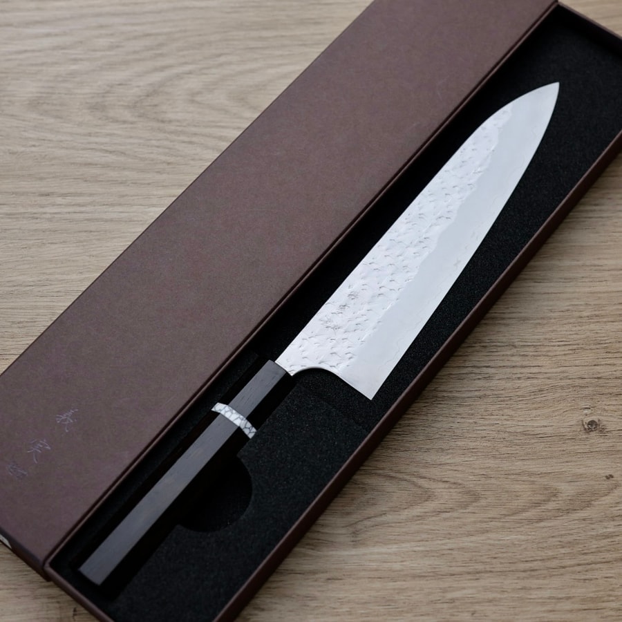 加藤義實 冰 牛刀 210mm<br>SG2粉末HSS鋼:圖片 2