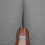katoyoshimi-g210-vg10rd-4 加藤義実 切付牛刀 210mm VG10鋼 彩虹黑染大馬士革
