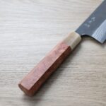 katoyoshimi-k210sk-w-3 加藤義実 菜切 165mm 白紙鋼 黑打墨流