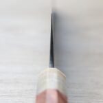 katoyoshimi-k210sk-w-4 加藤義実 菜切 165mm 白紙鋼 黑打墨流