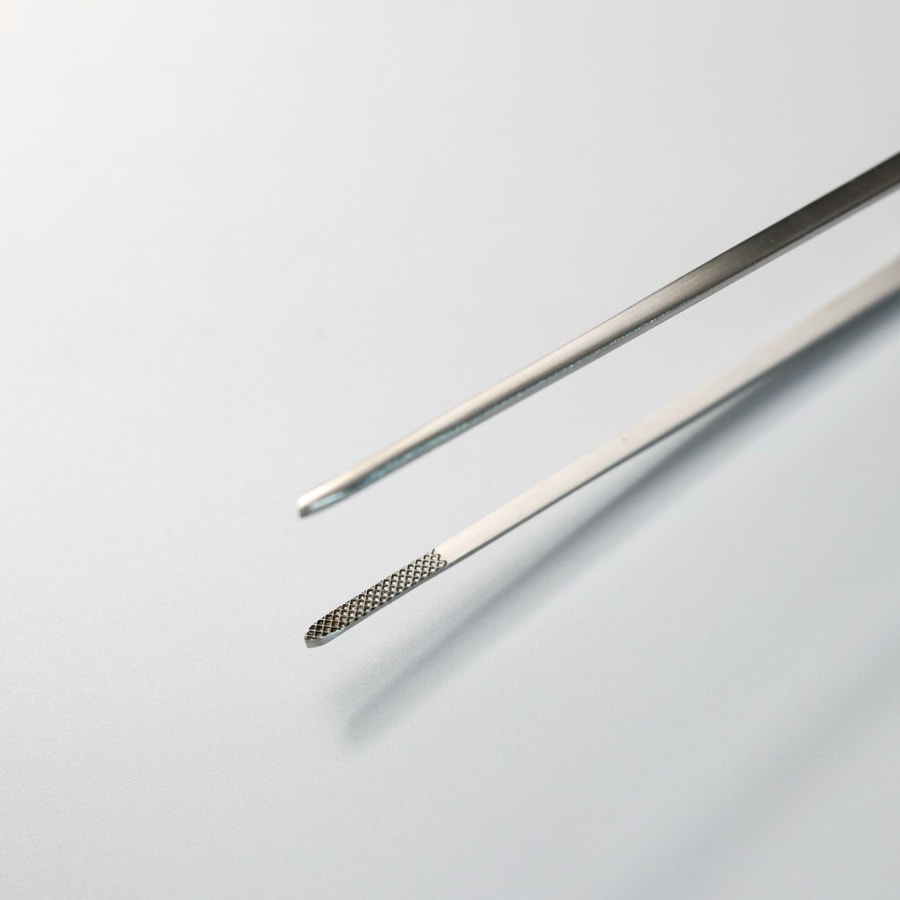 神田 料理用 不鏽鋼 擺盤夾SP 210mm