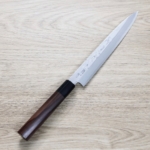 北岡英雄 柳刃 210mm 白紙鋼 墨流