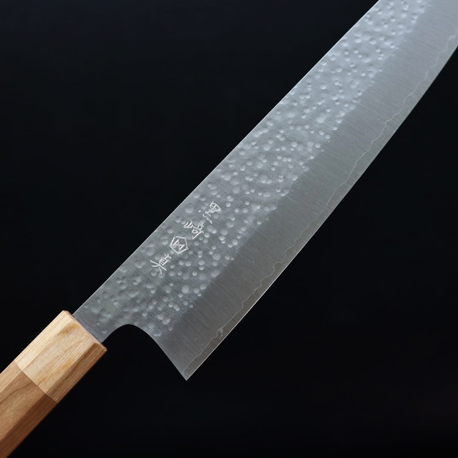黑崎真 牛刀 240mm SG2粉末HSS鋼 櫻花鎚目:圖片 5