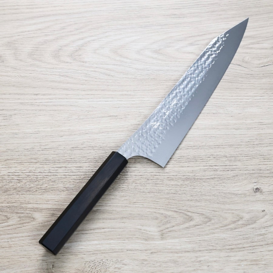 kurosakiyu-gyuto-sk240-3 黑崎優 閃光 牛刀 240mm SG2粉末HSS鋼