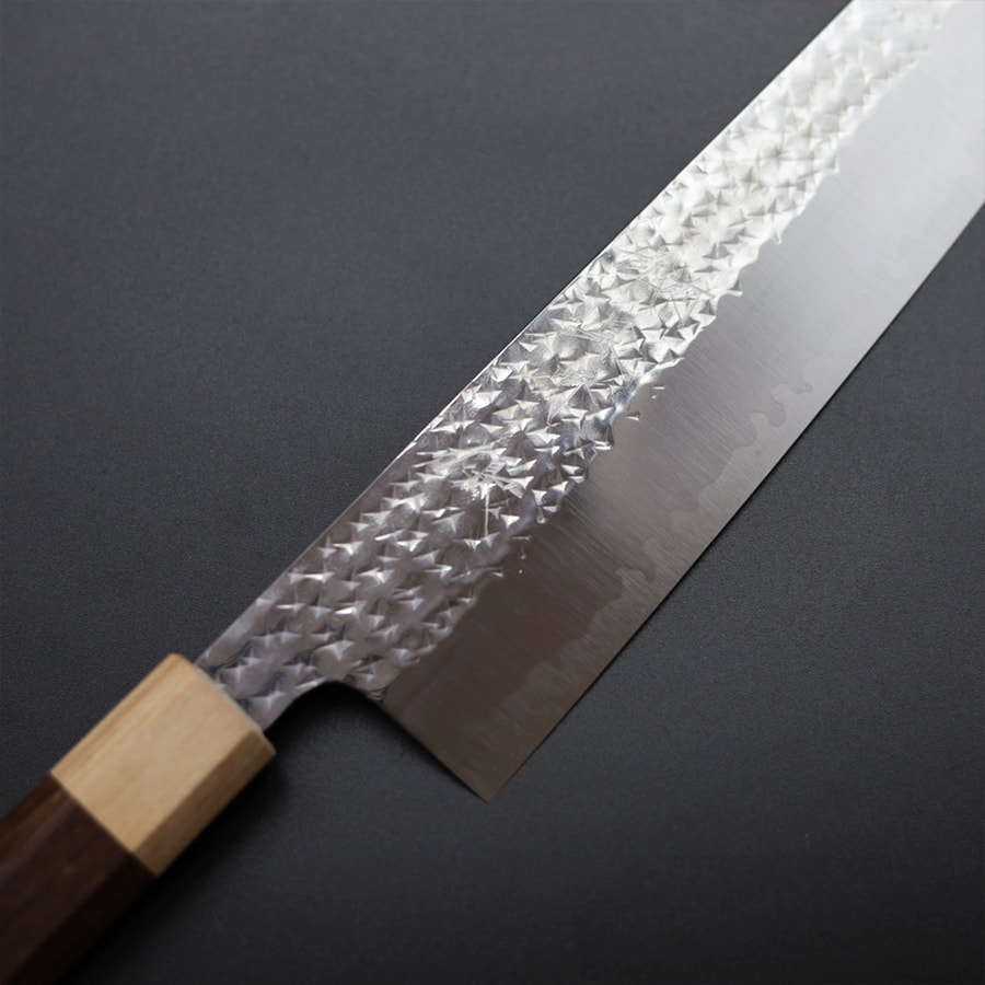 kurosakiyu-gyuto-sk240-4 黑崎優 閃光 牛刀 240mm SG2粉末HSS鋼