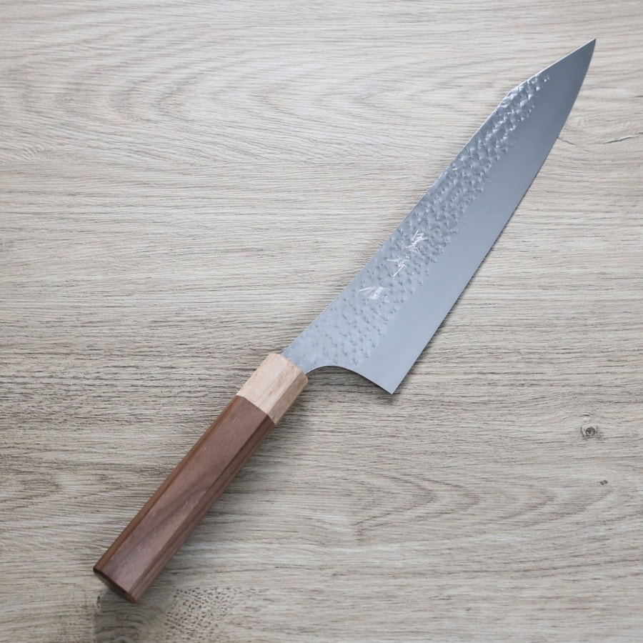 kurosakiyu-gyuto-sk240 黑崎優 閃光 牛刀 240mm SG2粉末HSS鋼
