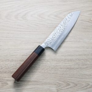 kurosakiyu-santoku-sz 黑崎優 雫 三德刀 165mm SG2粉末HSS鋼