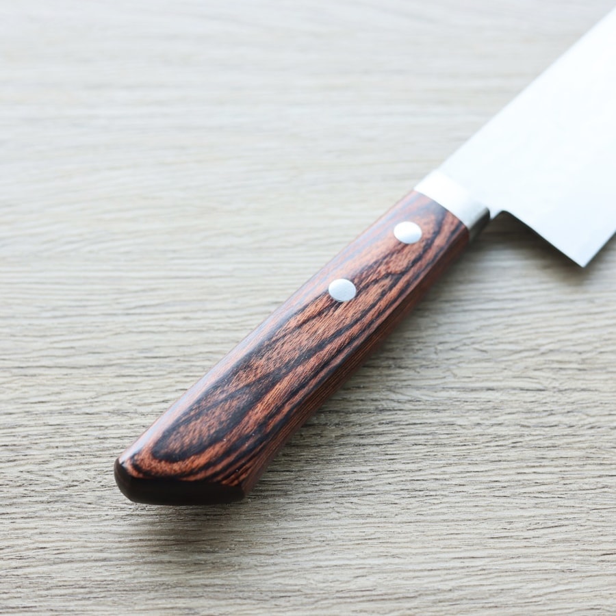 matsutani-santoku-vg1-3 增谷訓生 三德刀 165mm VG1鋼 鎚目