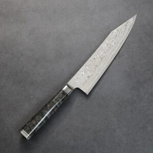 ryusen-gyuto-210-ok-mt 龍泉刃物 煌黑龍MT 牛刀 210mm <br>SG2 99層鎳染大馬士革