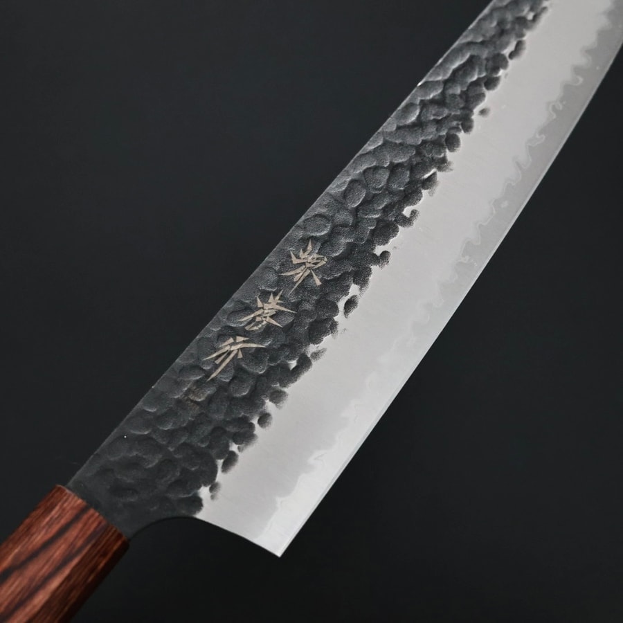 sakaity-01192-5 堺孝行 劍型牛刀 190mm 青紙超級鋼 黑打