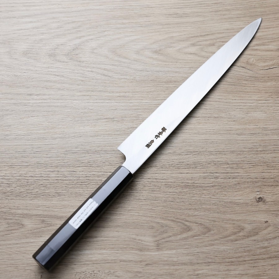 堺孝行 白虎 正夫柳刃 270mm <br>白紙1號鋼/付黑石目鞘:圖片 4