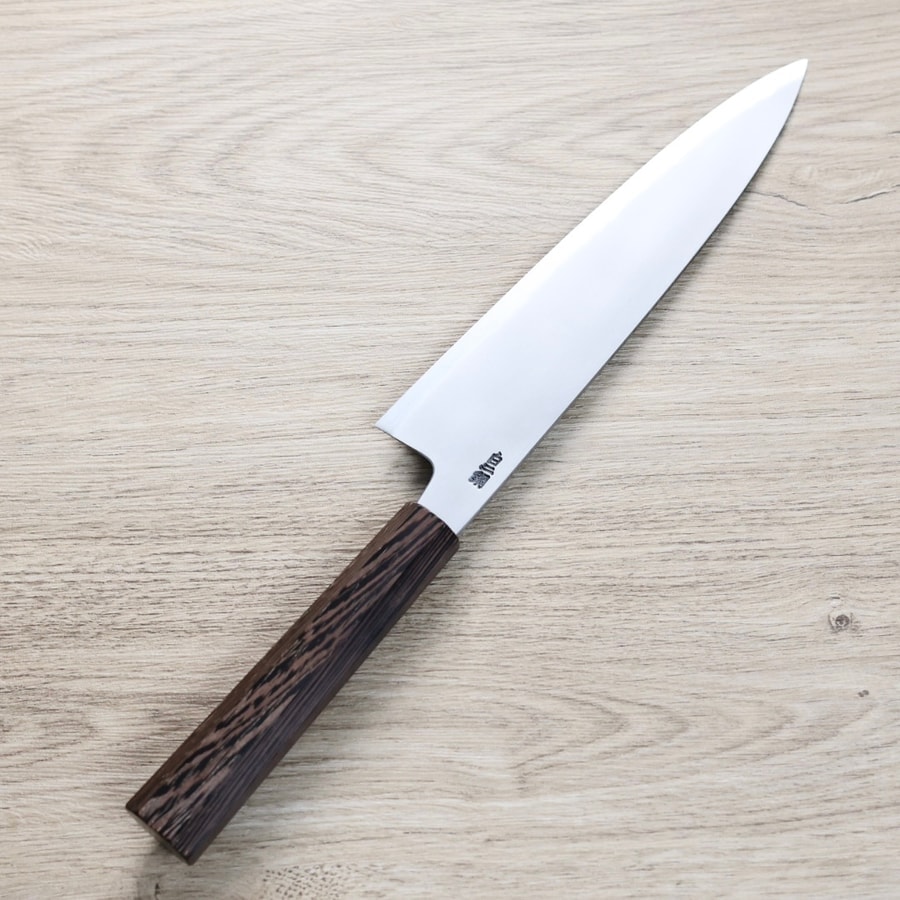 堺孝行 三宝 牛刀 240mm 白二鋼:圖片 3
