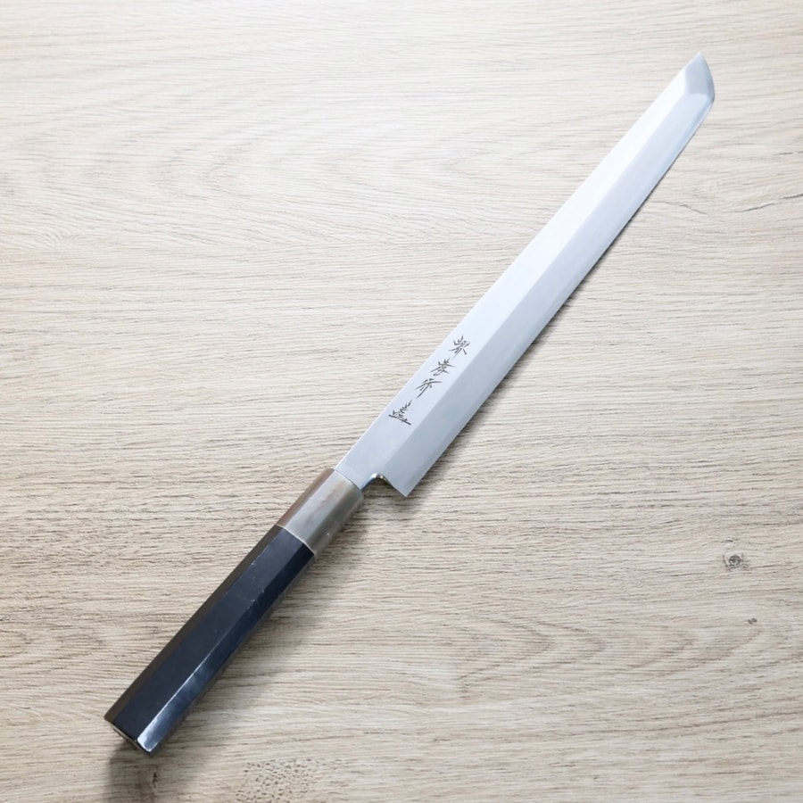 堺孝行 先丸蛸引 270mm 銀三鋼 黑檀柄
